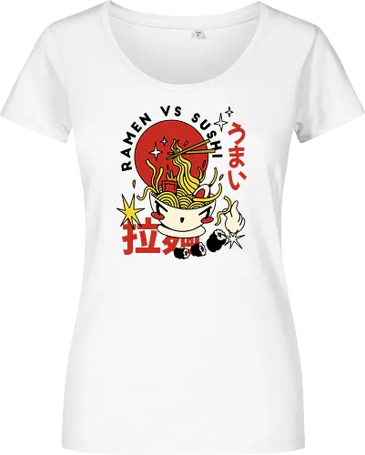 Ramen vs Sushi – Japanische Retro Food