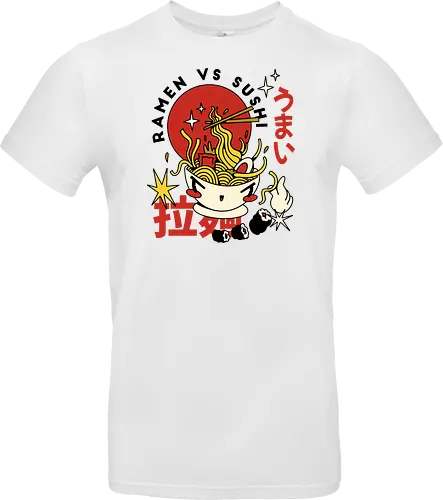 Ramen vs Sushi – Japanische Retro Food