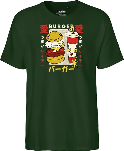 Burger Love – Kawaii Japanische Retro Food Art