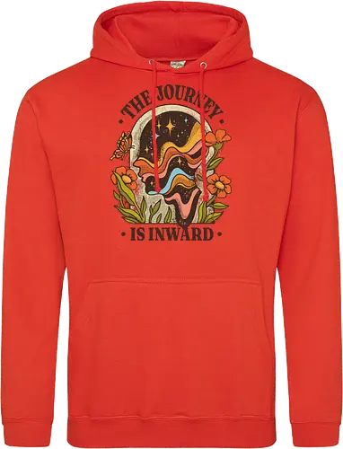 The Journey Is Inward – Vintage Inner Peace | Vintage Illustration zur Selbstfindung