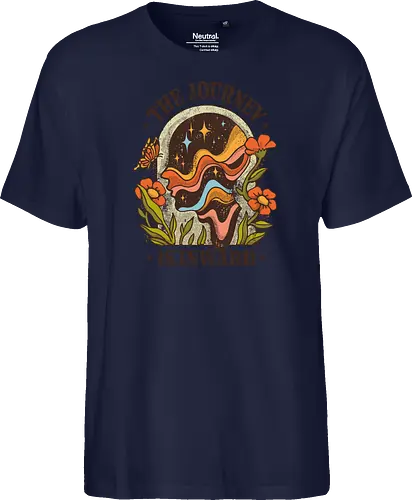 The Journey Is Inward – Vintage Inner Peace | Vintage Illustration zur Selbstfindung