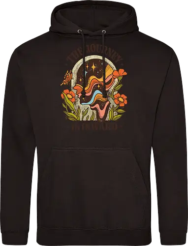 The Journey Is Inward – Vintage Inner Peace | Vintage Illustration zur Selbstfindung