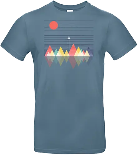 Beyond Space - space, rocket ship, space ship, mars, planets, solar system, minimal - Standard T-Shirt