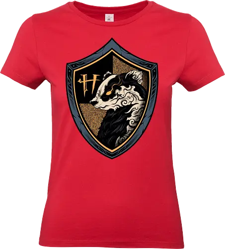 house of feral fume - skunk, magic, wizard, animal, myth, school, sport, game, rpg, fantasy, creature - Standard T-Shirt (Frauen)