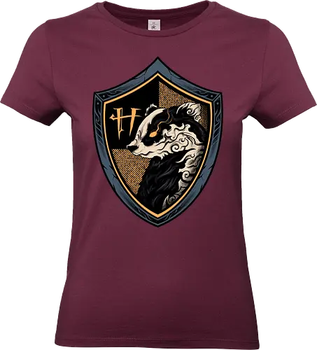 house of feral fume - skunk, magic, wizard, animal, myth, school, sport, game, rpg, fantasy, creature - Standard T-Shirt (Frauen)