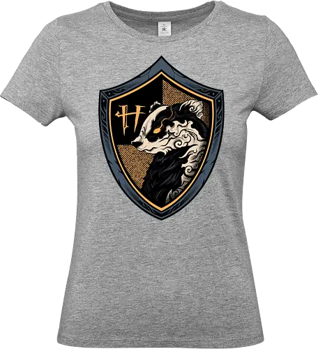 house of feral fume - skunk, magic, wizard, animal, myth, school, sport, game, rpg, fantasy, creature - Standard T-Shirt (Frauen)