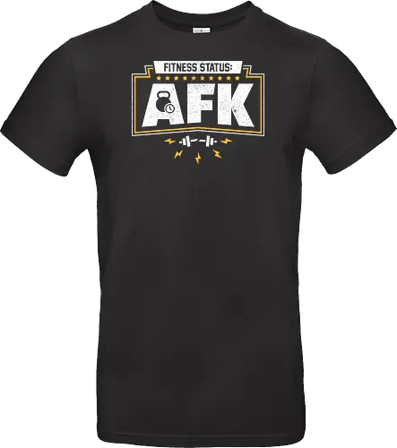 Fitness Status AFK Gym Humor 