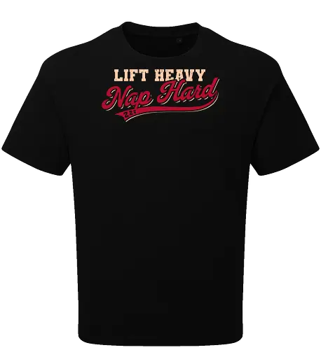 Lift Heavy Nap Hard Vintage Gym Humor 