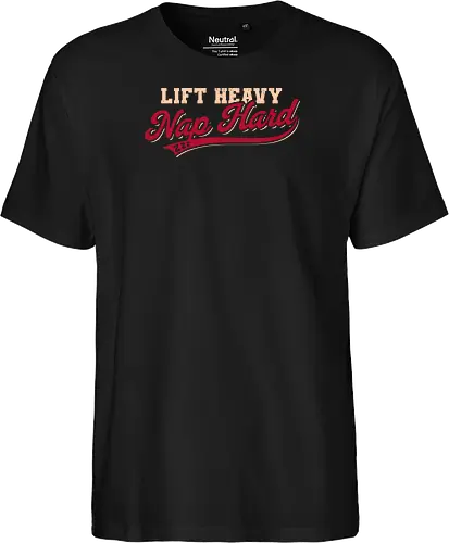 Lift Heavy Nap Hard Vintage Gym Humor 