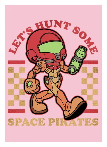 Game Mascot Intergalatic Hunter