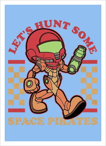 Game Mascot Intergalatic Hunter