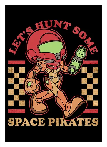 Game Mascot Intergalatic Hunter