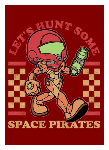 Game Mascot Intergalatic Hunter