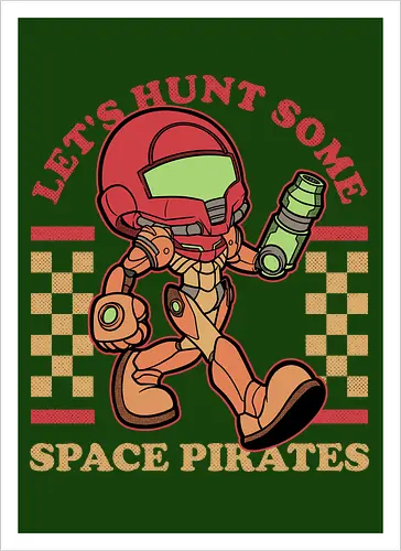 Game Mascot Intergalatic Hunter