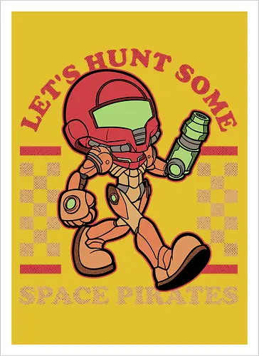 Game Mascot Intergalatic Hunter