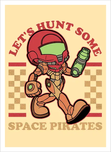 Game Mascot Intergalatic Hunter