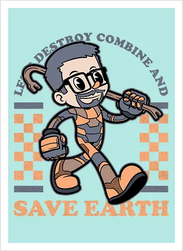 Game Mascot PHD Scientist