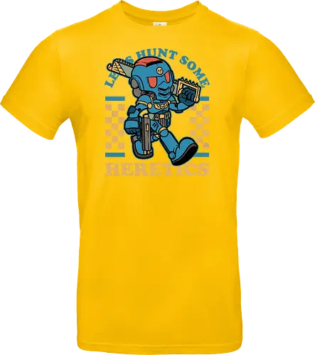 Game Mascot RPG Marine - Video Games, Video Game, Game, Games, Gamer, Mascot, Retro, Vintage, Retro Vintage, Retro Gamer, Retro Cartoon, Game Mascot, Rpg, Action Rpg, Mmorpg, Board Game, Boardgame, Hunt, Hunter, Sword, Gun, Heretic, Marine - Standard T-Shirt