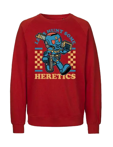 Game Mascot RPG Marine - Video Games, Video Game, Game, Games, Gamer, Mascot, Retro, Vintage, Retro Vintage, Retro Gamer, Retro Cartoon, Game Mascot, Rpg, Action Rpg, Mmorpg, Board Game, Boardgame, Hunt, Hunter, Sword, Gun, Heretic, Marine - Fairtrade Sweatshirt