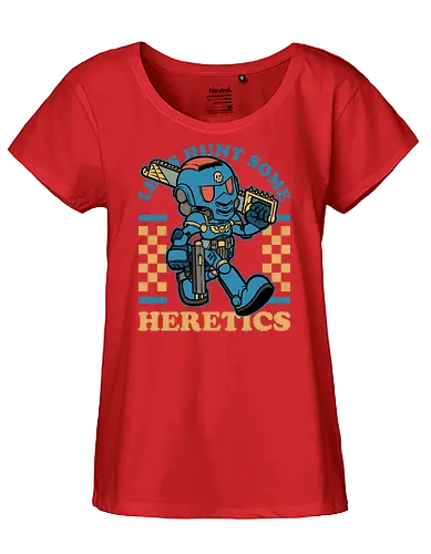 Game Mascot RPG Marine - Video Games, Video Game, Game, Games, Gamer, Mascot, Retro, Vintage, Retro Vintage, Retro Gamer, Retro Cartoon, Game Mascot, Rpg, Action Rpg, Mmorpg, Board Game, Boardgame, Hunt, Hunter, Sword, Gun, Heretic, Marine - Fairtrade Girl Shirt