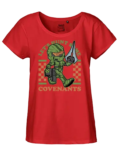 Game Mascot Super Soldier - Video Games, Video Game, Game, Games, Gamer, Mascot, Retro, Vintage, Retro Vintage, Retro Gamer, Retro Cartoon, Game Mascot, Space, Science, Science Fiction, Fps Gaming, First-person Shooter, First Person Shooter, Sword, Gun, Adventure, Military, Spartan - Fairtrade Girl Shirt