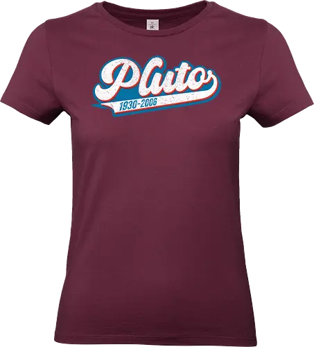 Team Pluto vintage - pluto, solar system, moon, planets, sun, retro, vintage, funny - Standard T-Shirt (Frauen)