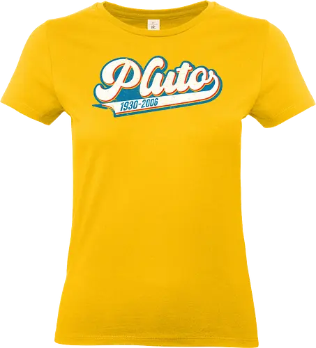 Team Pluto vintage - pluto, solar system, moon, planets, sun, retro, vintage, funny - Standard T-Shirt (Frauen)