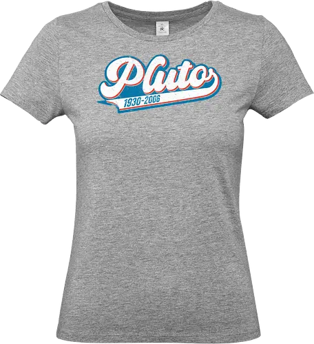 Team Pluto vintage - pluto, solar system, moon, planets, sun, retro, vintage, funny - Standard T-Shirt (Frauen)