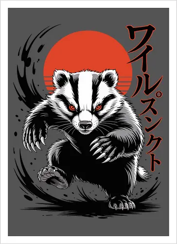 Japanese Badger | Japanischer Dachs