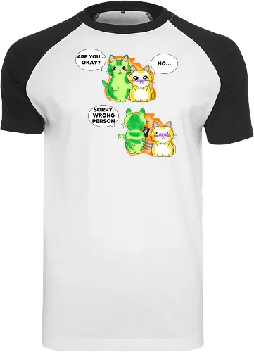 Kawaii-Sarkasmus Alles okay? Falsche Katze