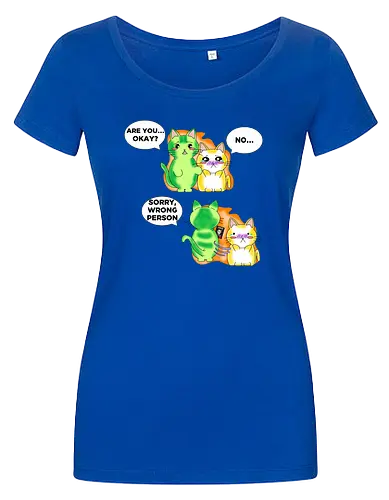 Kawaii-Sarkasmus Alles okay? Falsche Katze