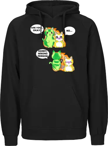 Kawaii-Sarkasmus Alles okay? Falsche Katze