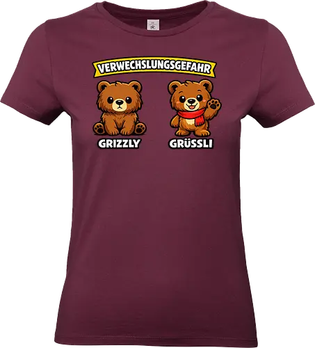 Grüßli - Simlow, Twitch, Streamer, Katze, Bär, Lustig - Standard T-Shirt (Frauen)