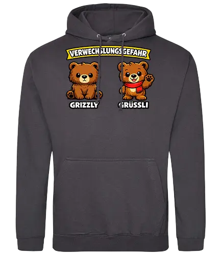 Grüßli - Simlow, Twitch, Streamer, Katze, Bär, Lustig - Standard Hoodie