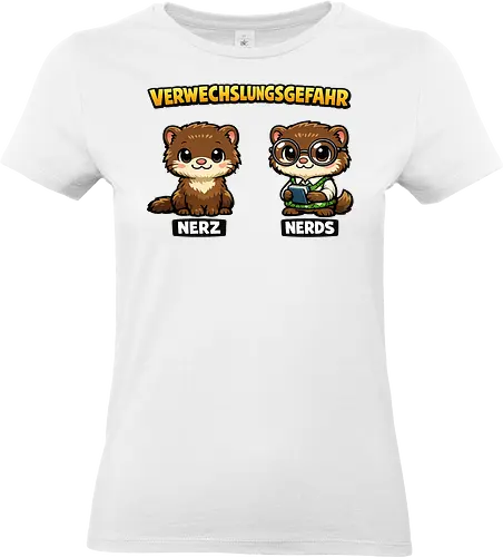 Nerds - Simlow, Twitch, Streamer, Katze, Chaos, Lustig - Standard T-Shirt (Frauen)
