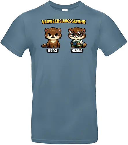 Nerds - Simlow, Twitch, Streamer, Katze, Chaos, Lustig - Standard T-Shirt