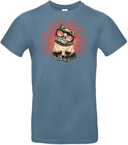 High Five in the Face - Cat, cats, cute, cat lover, funny, humor, animals - Standard T-Shirt