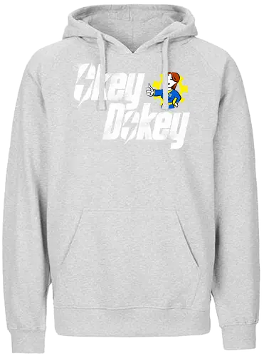 Okey Dokey - vault 33, vault tech, fallout, gaming, television, tv show, scifi, video game, okey dokey - Fairtrade Hoodie