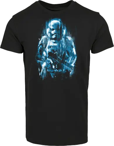 Trooper under the rain