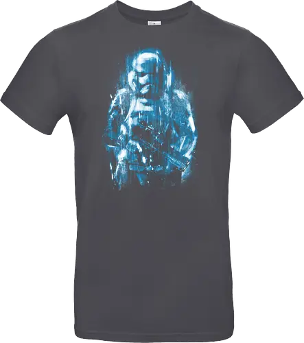 Trooper under the rain