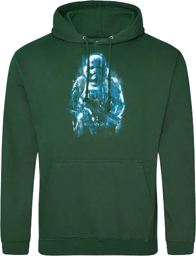 Trooper under the rain