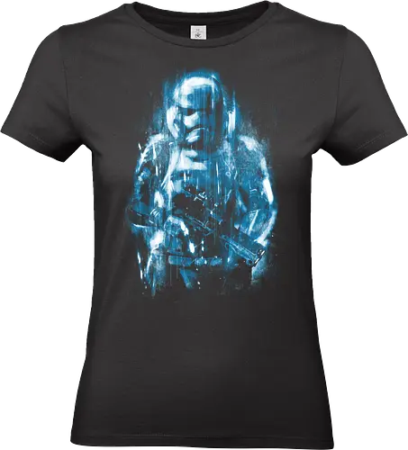 Trooper under the rain - scifi, movies, pop culture, Trooper - Standard T-Shirt (Frauen)