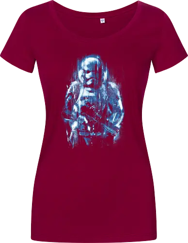 Trooper under the rain