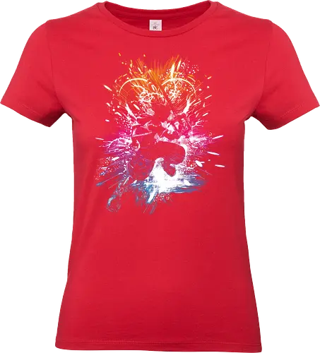 The way to the heart - gaming, video game, Kingdom, Sora, keyblade - Standard T-Shirt (Frauen)