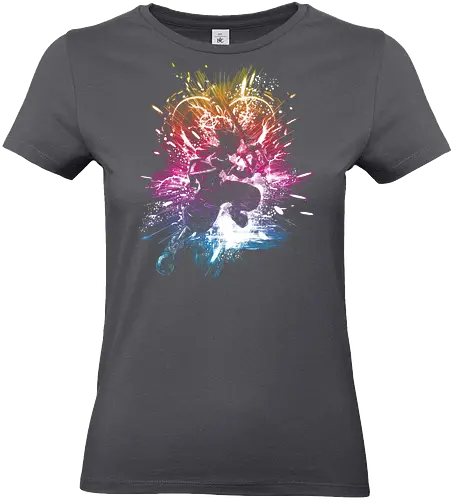 The way to the heart - gaming, video game, Kingdom, Sora, keyblade - Standard T-Shirt (Frauen)