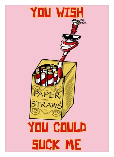 Papiershalme? Zieh doch!