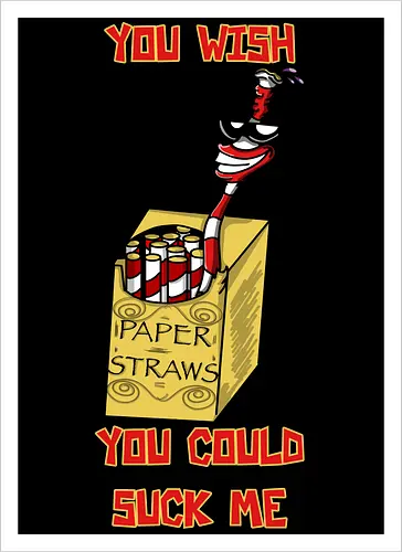 Papiershalme? Zieh doch!