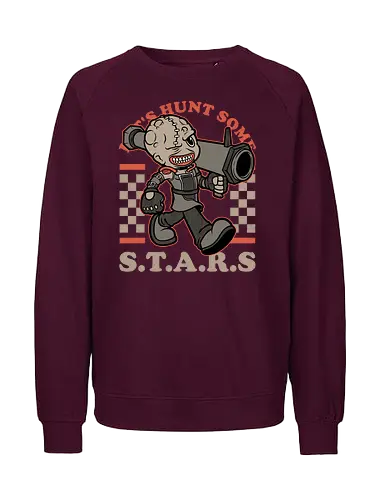 Game Mascot Bio Corporation - Video Games, Video Game, Game, Games, Gamer, Mascot, Retro, Vintage, Retro Vintage, Retro Gamer, Retro Cartoon, Game Mascot, Corporation, Fantasy, Adventure, Horror, Survival Horror, Survival, Science Fiction, Science, Monster, Technology, Zombies, Zombie - Fairtrade Sweatshirt