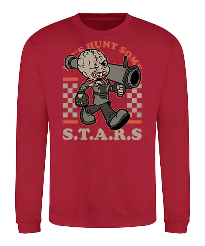 Game Mascot Bio Corporation - Video Games, Video Game, Game, Games, Gamer, Mascot, Retro, Vintage, Retro Vintage, Retro Gamer, Retro Cartoon, Game Mascot, Corporation, Fantasy, Adventure, Horror, Survival Horror, Survival, Science Fiction, Science, Monster, Technology, Zombies, Zombie - Sweatshirt