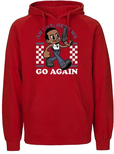 Game Mascot Grove Gang - Video Games, Video Game, Game, Games, Gamer, Mascot, Retro, Vintage, Retro Vintage, Retro Gamer, Retro Cartoon, Game Mascot, Fantasy, Adventure, Classic Game, Classic Games, Crime, Mafia, Car, Gang, Gun, Quote - Fairtrade Hoodie